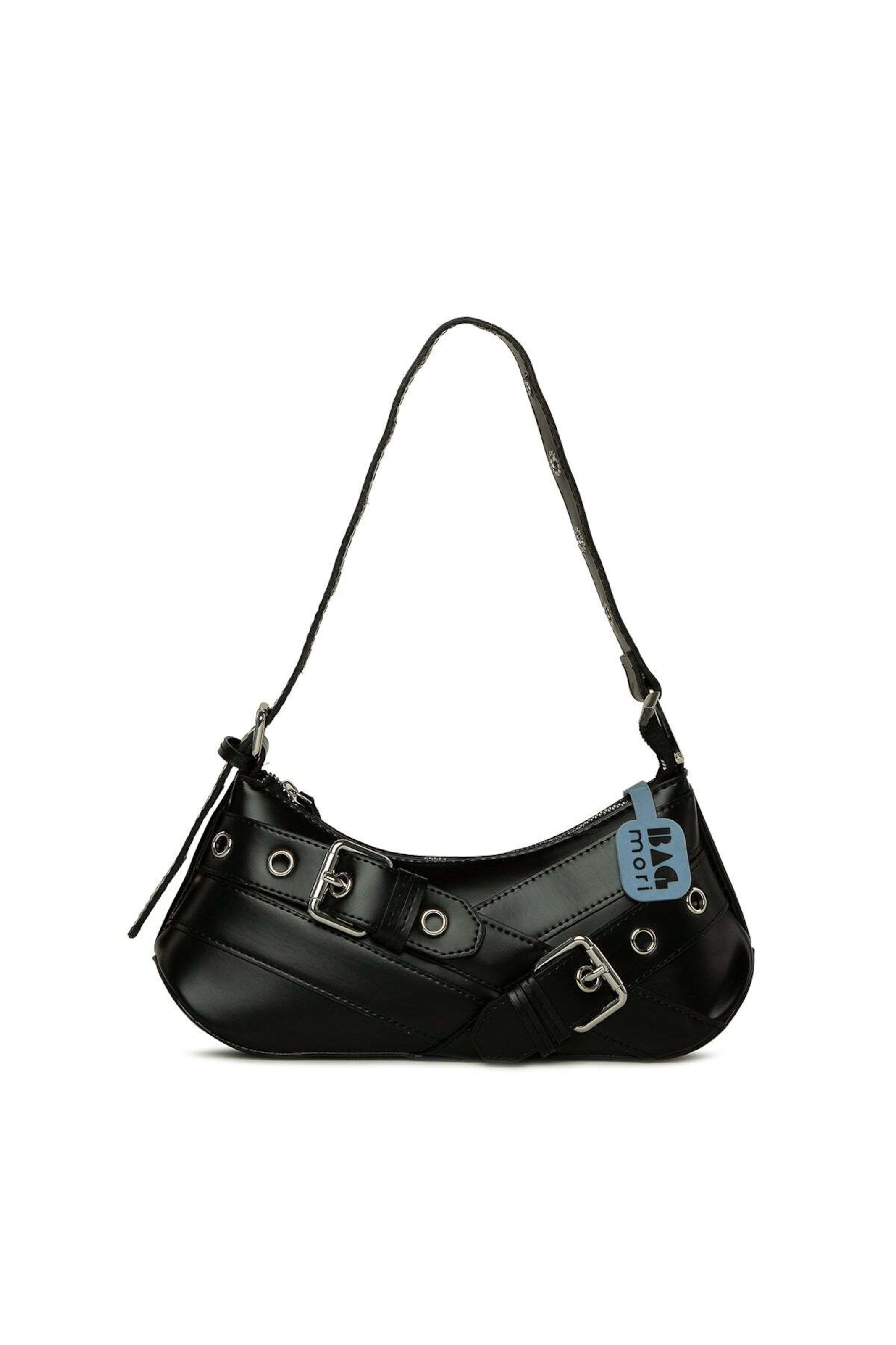 Bagmori Наплечная сумка в Черный: спереди