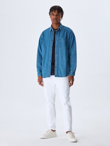 Coupe regular Chemise 'Jason' LTB en bleu