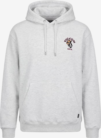 Felpa 'NODER' di Volcom in grigio: frontale
