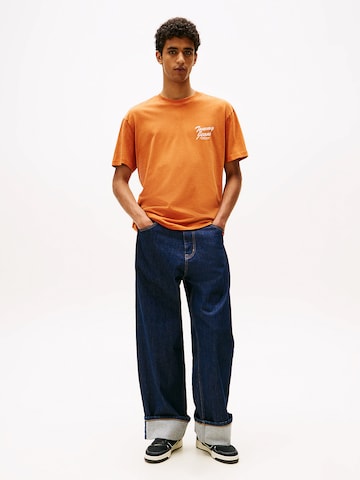T-Shirt Tommy Jeans en orange