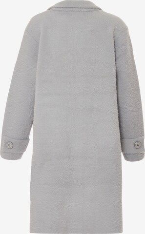 YASANNA Knitted Coat in Grey