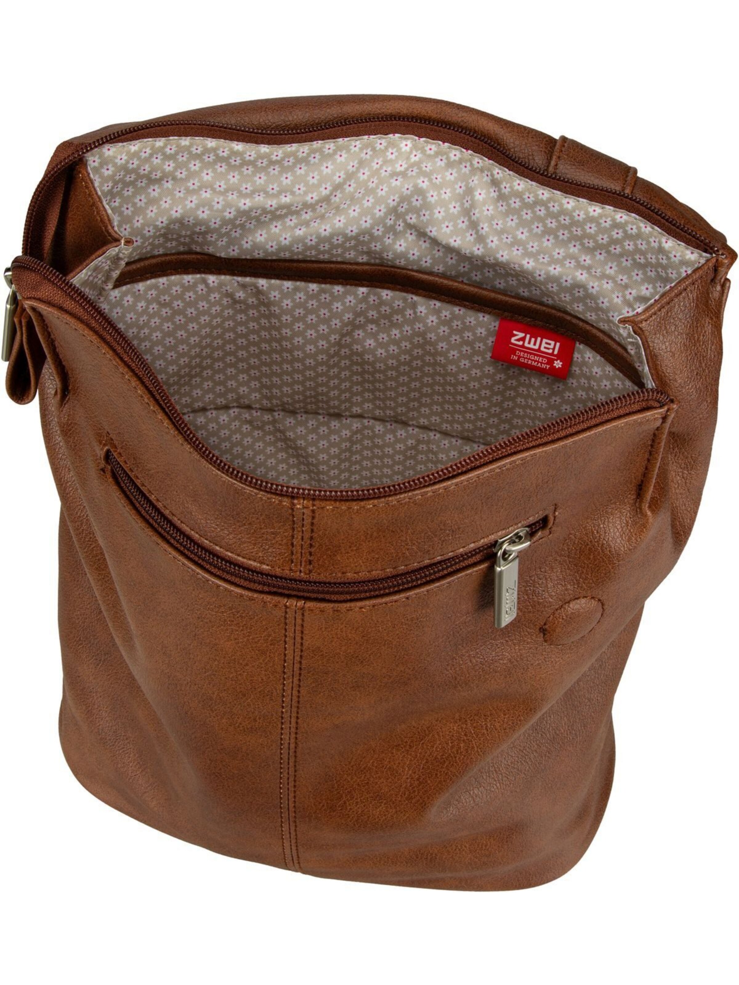 ZWEI Backpack 'Mademoiselle' in Brown