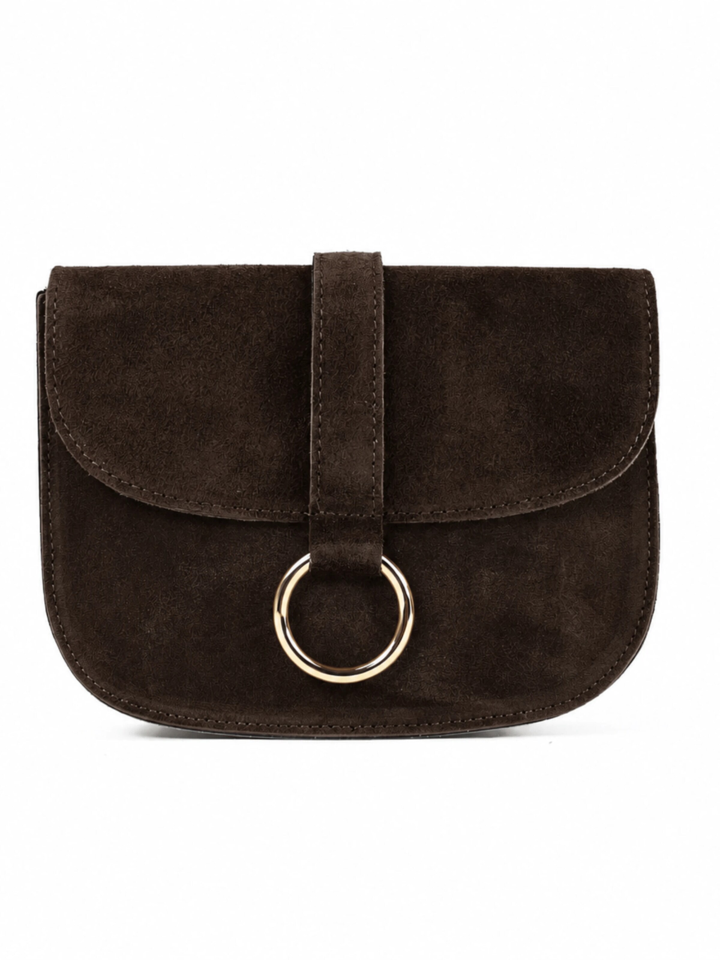 lePelou Handtasche 'HANNA'‌‌ in Braun: Vorderseite