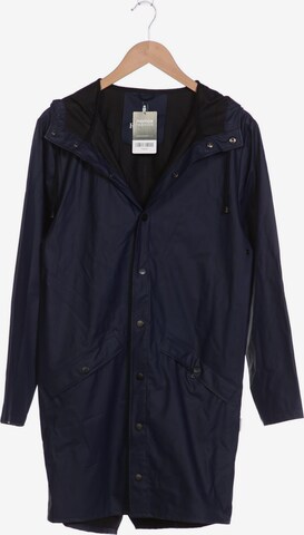 RAINS Jacket & Coat in XXS in Blue: front