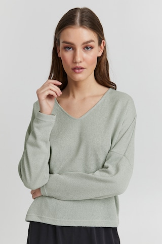 Oxmo Sweater 'Katla' in Blue: front