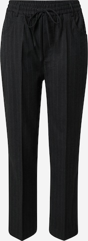 Gina Tricot Trousers with creases 'Saina' in Grey: front