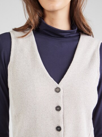 PIECES Vest 'PCPEPPER' in Grey