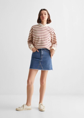 MANGO TEEN Skirt 'Row' in Blue