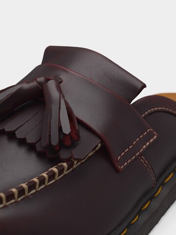 Mule 'Adrian' Dr. Martens en rouge