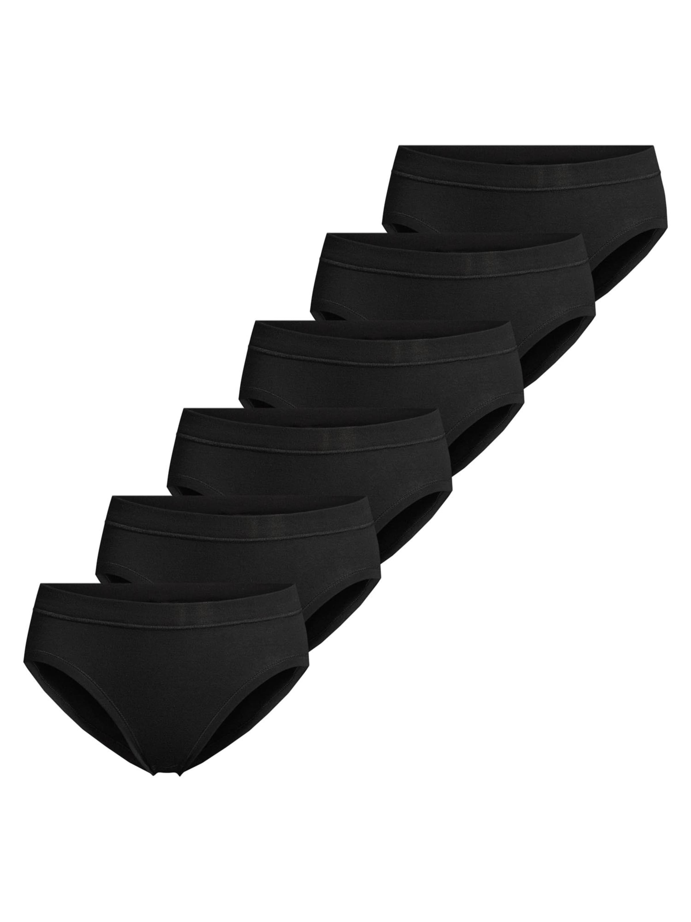 CON-TA Slip 'Feinripp'‌‌‌‌‌‌ in Schwarz: Vorderseite