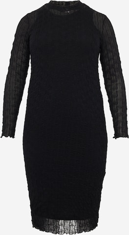 EVOKED Sukienka 'VIMESSA' w kolorze czarny: przód