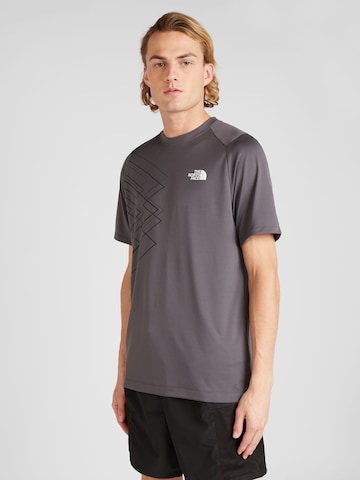 THE NORTH FACE Sportshirt in Grau: predná strana