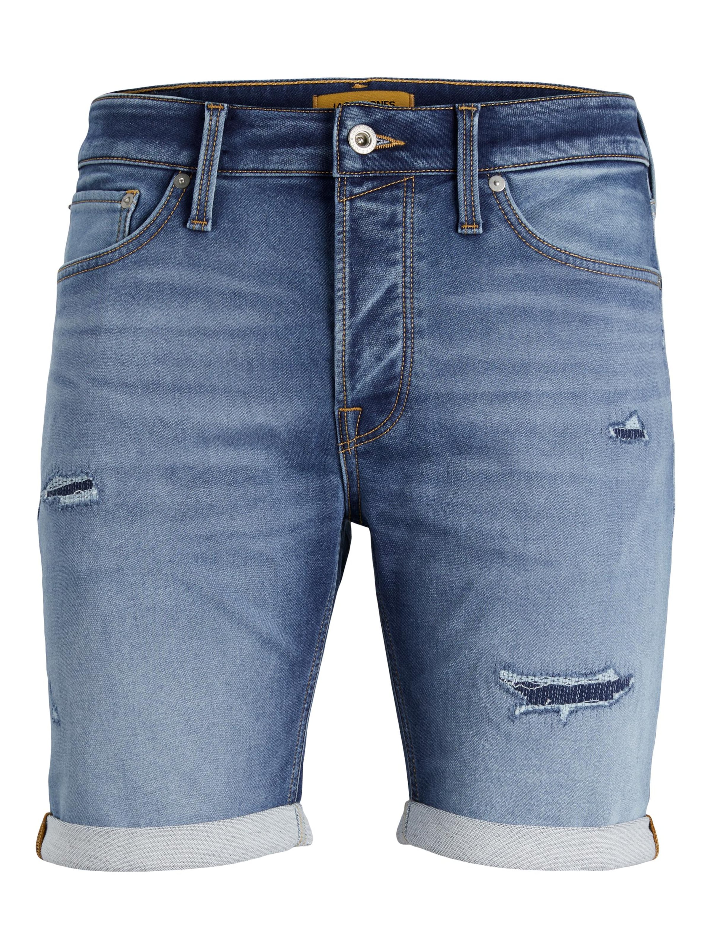 JACK & JONESregular Traperice - plava boja: prednji dio