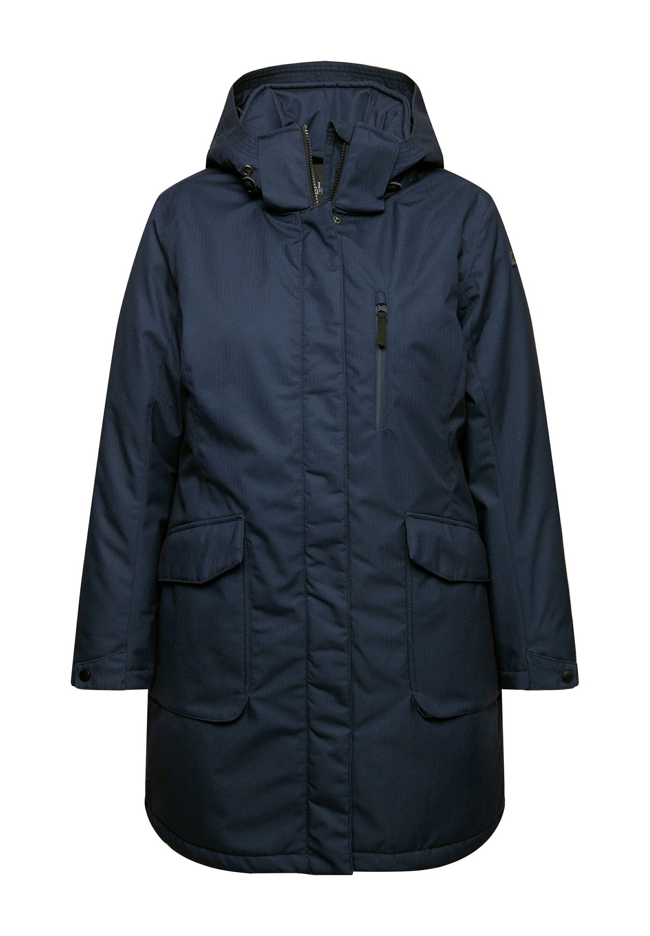 Ulla Popken Parka in Blau: Vorderseite