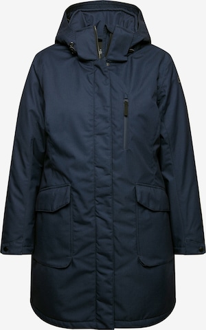 Ulla Popken Parka in Blau: Vorderseite