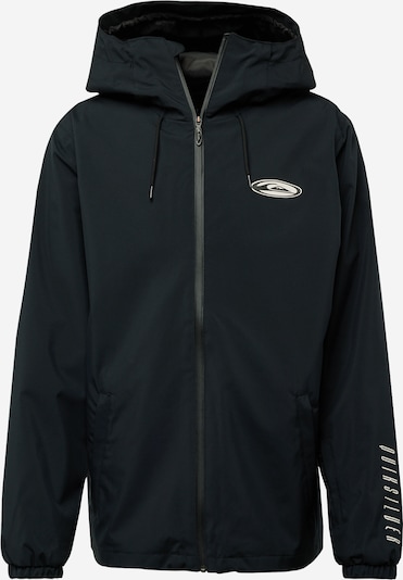 QUIKSILVER Sportjacke 'High In The Hood' in schwarz / weiß, Produktansicht