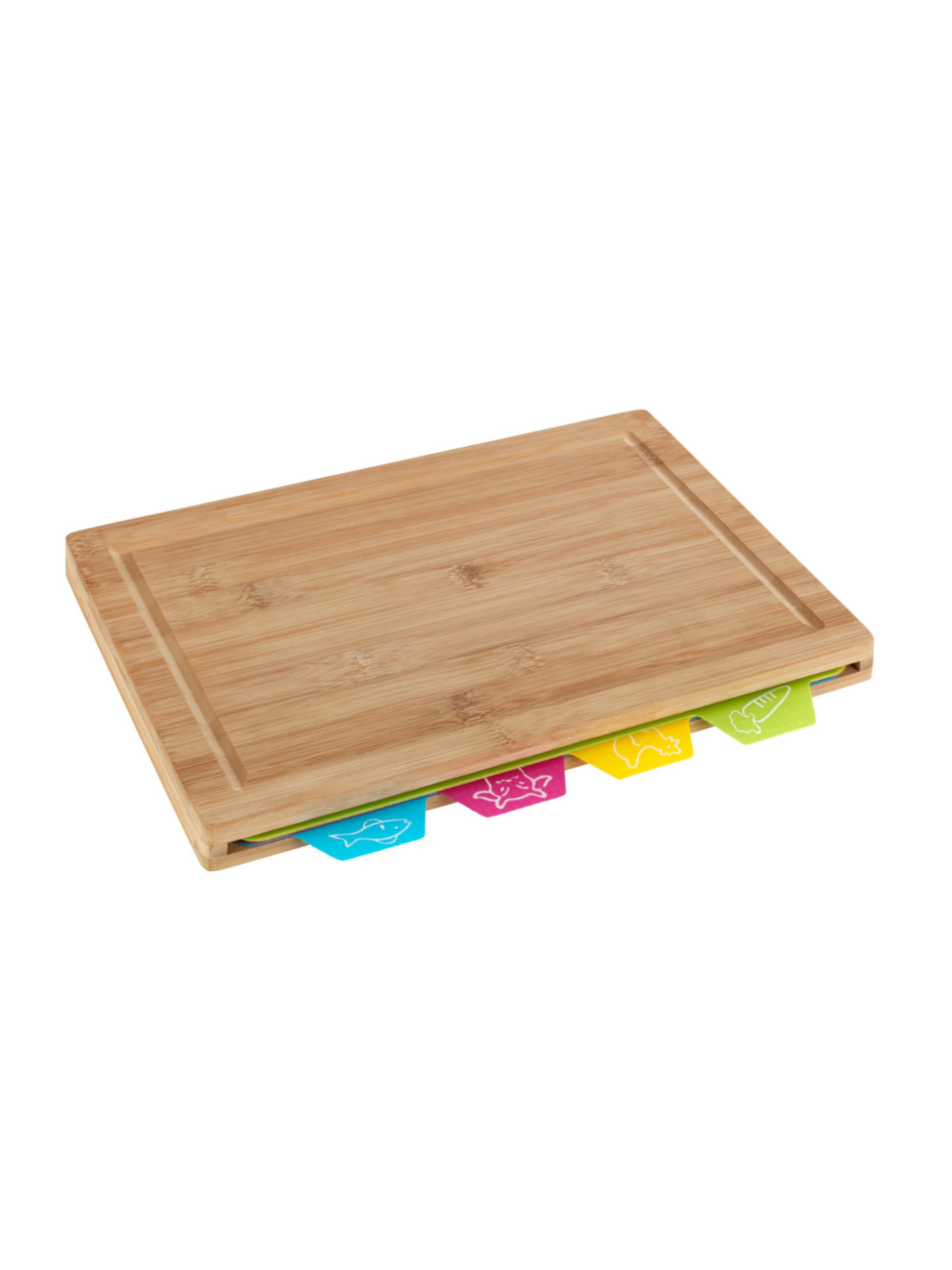 Wenko Schneidebrett 'Bella' in Braun: Vorderseite