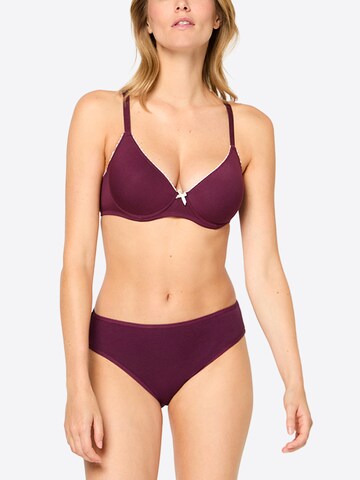 Nur Die Slip ' Mini ' in Lila: Vorderseite