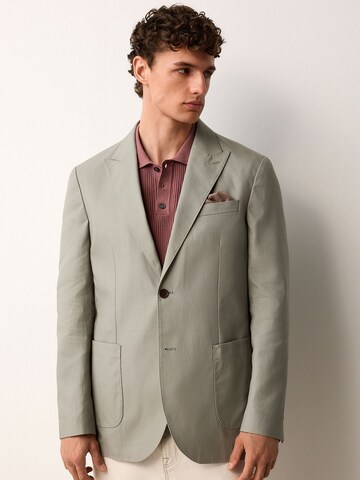 Regular fit Giacca da completo di Next in verde: frontale