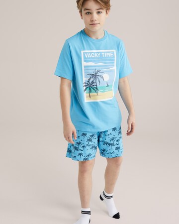 Pyjama WE Fashion en bleu : devant