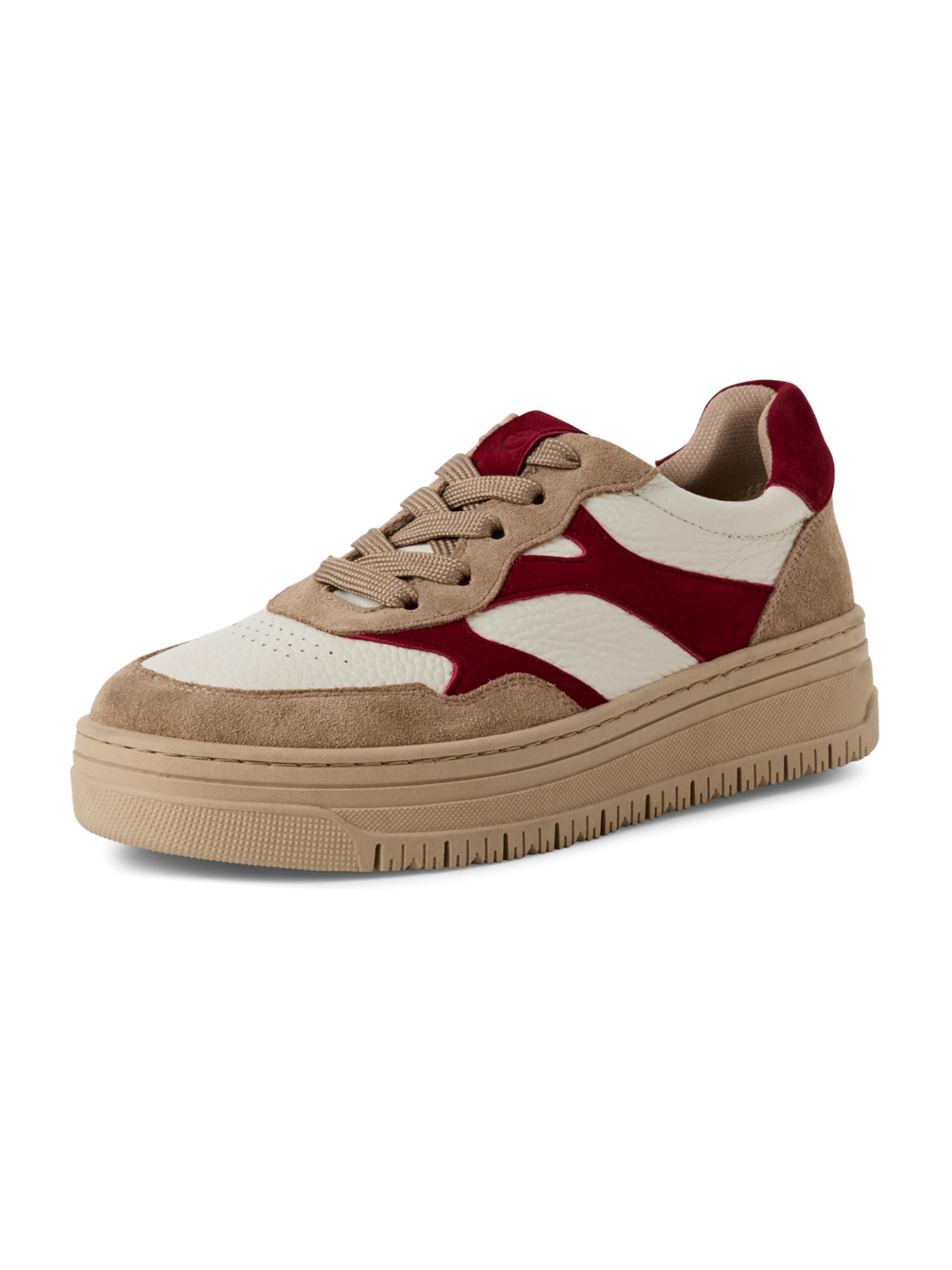 Tamaris Sneakers in Beige: front