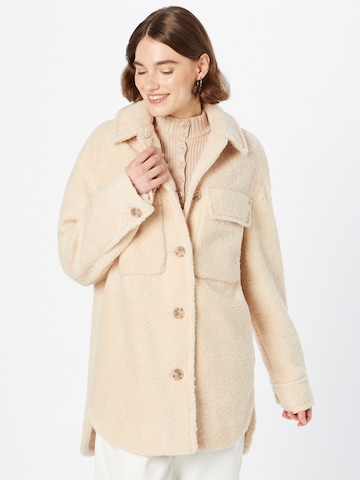 River Island Tussenjas 'BORG' in Beige: voorkant