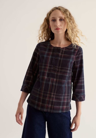 Camicia da donna di Seasalt Cornwall in lilla: frontale