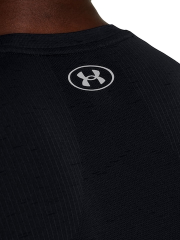 UNDER ARMOUR Performance Shirt 'Vanish Seamless' in Black