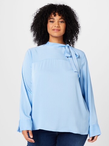 Persona by Marina Rinaldi Bluse 'BENNY' in Blau: predná strana