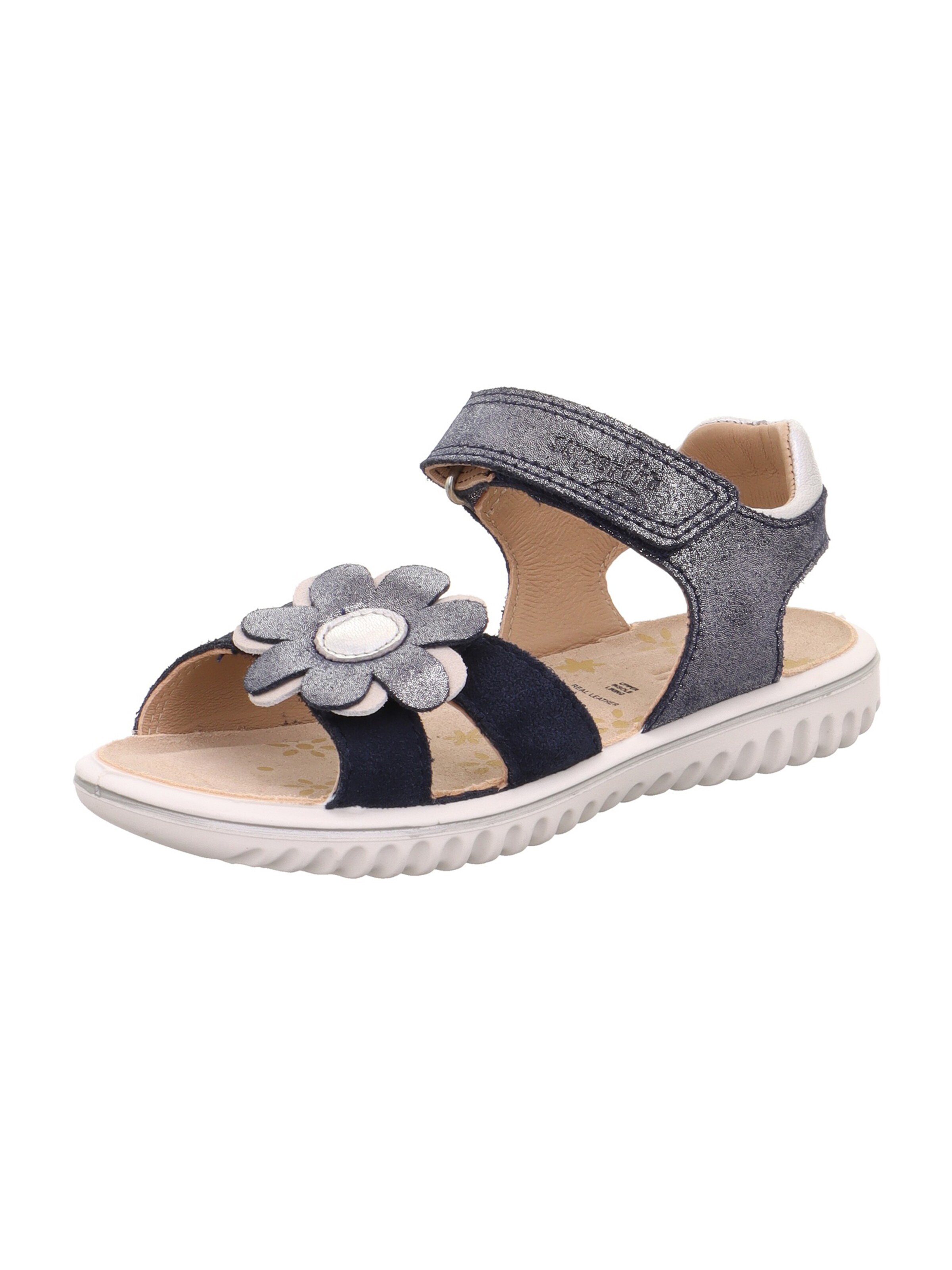 SUPERFIT Sandalen 'SPARKLE' in Blauw: voorkant