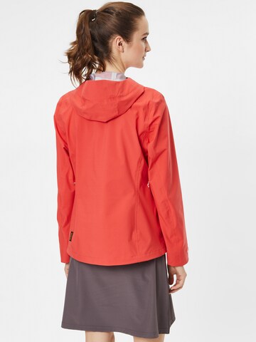 JACK WOLFSKIN Outdoor Jacket in Red