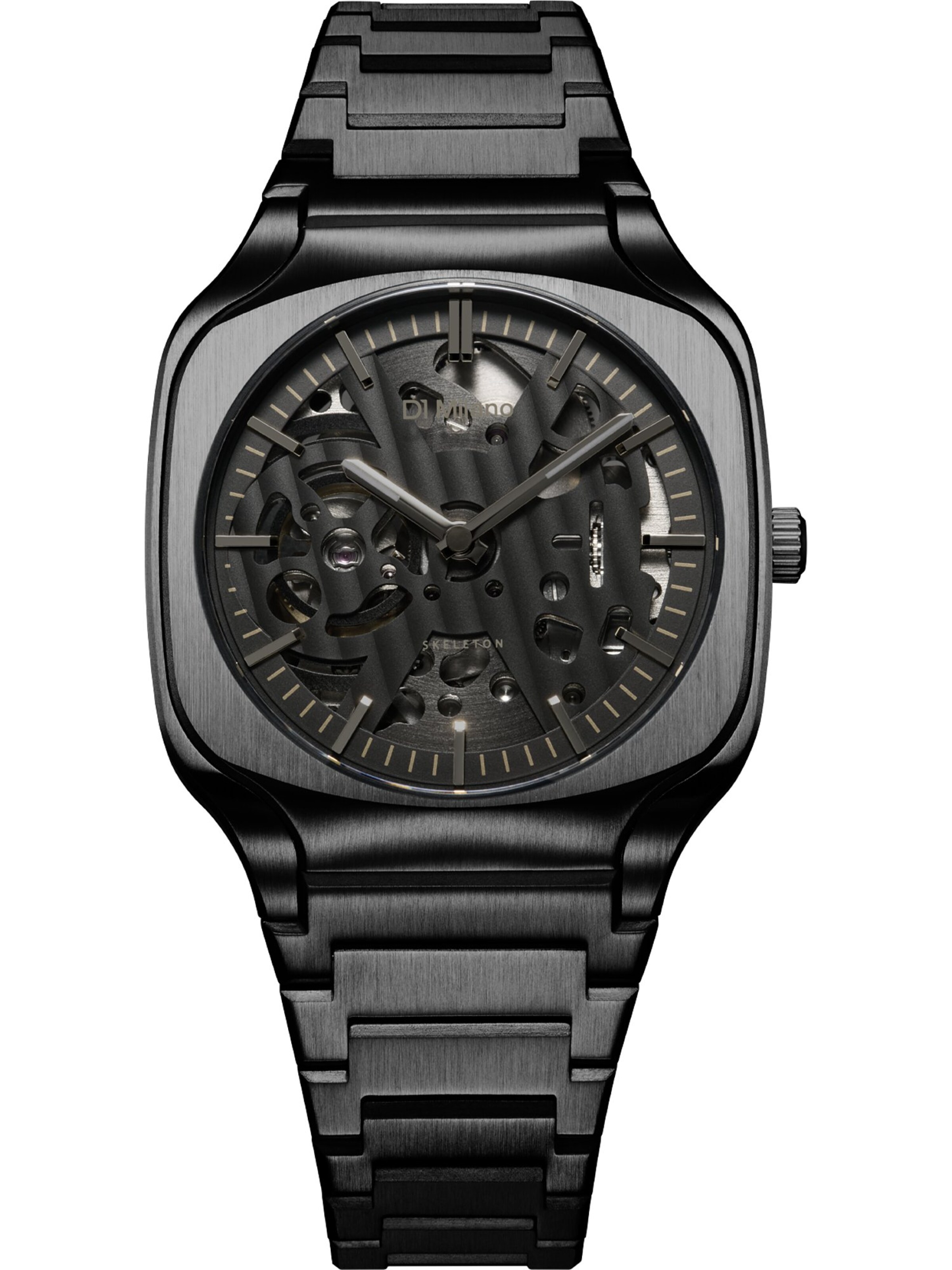 D1 Milano Analog watch in Black: front
