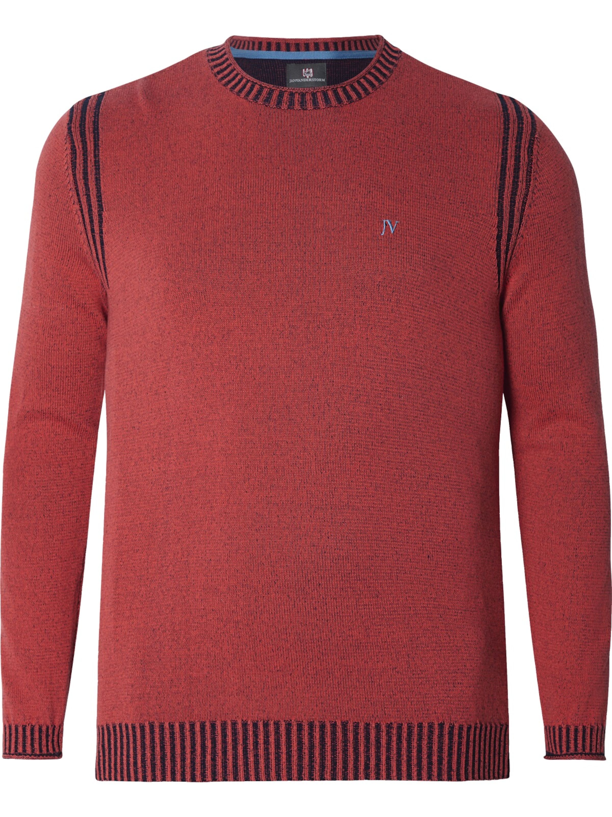 Jan Vanderstorm Pullover 'Gertlund' in Rot: Vorderseite