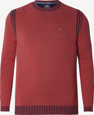 Jan Vanderstorm Pullover 'Gertlund' in Rot: Vorderseite