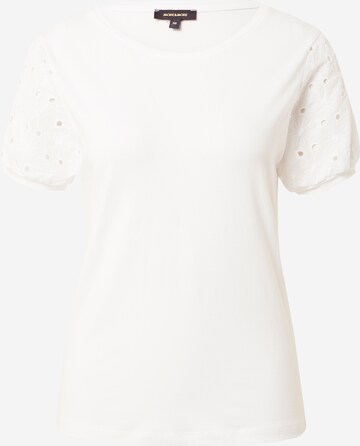 T-shirt MORE & MORE en blanc : devant