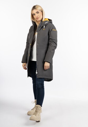 Manteau fonctionnel Schmuddelwedda en gris