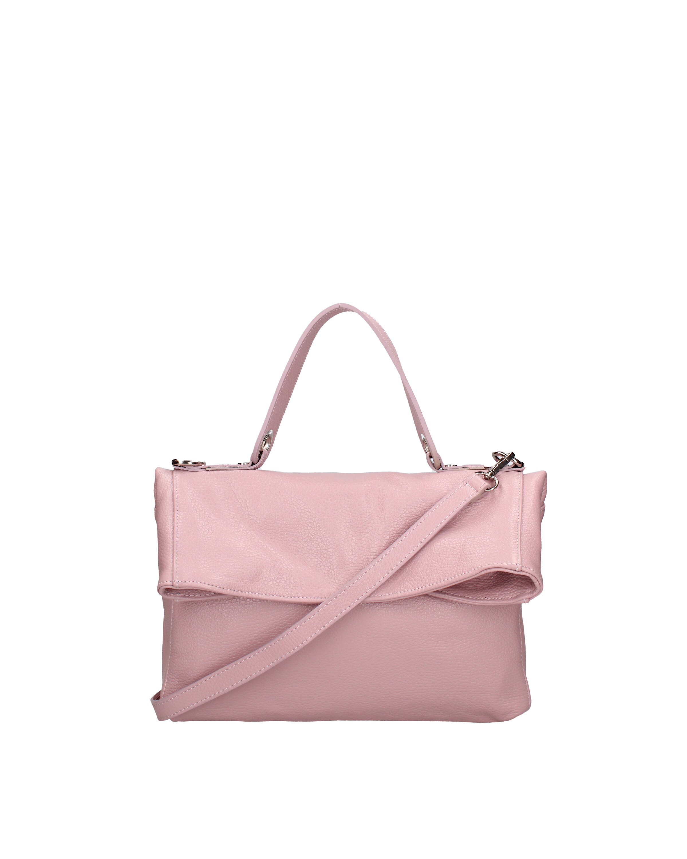 Borsa a tracolla di Viola Castellani in rosa: frontale