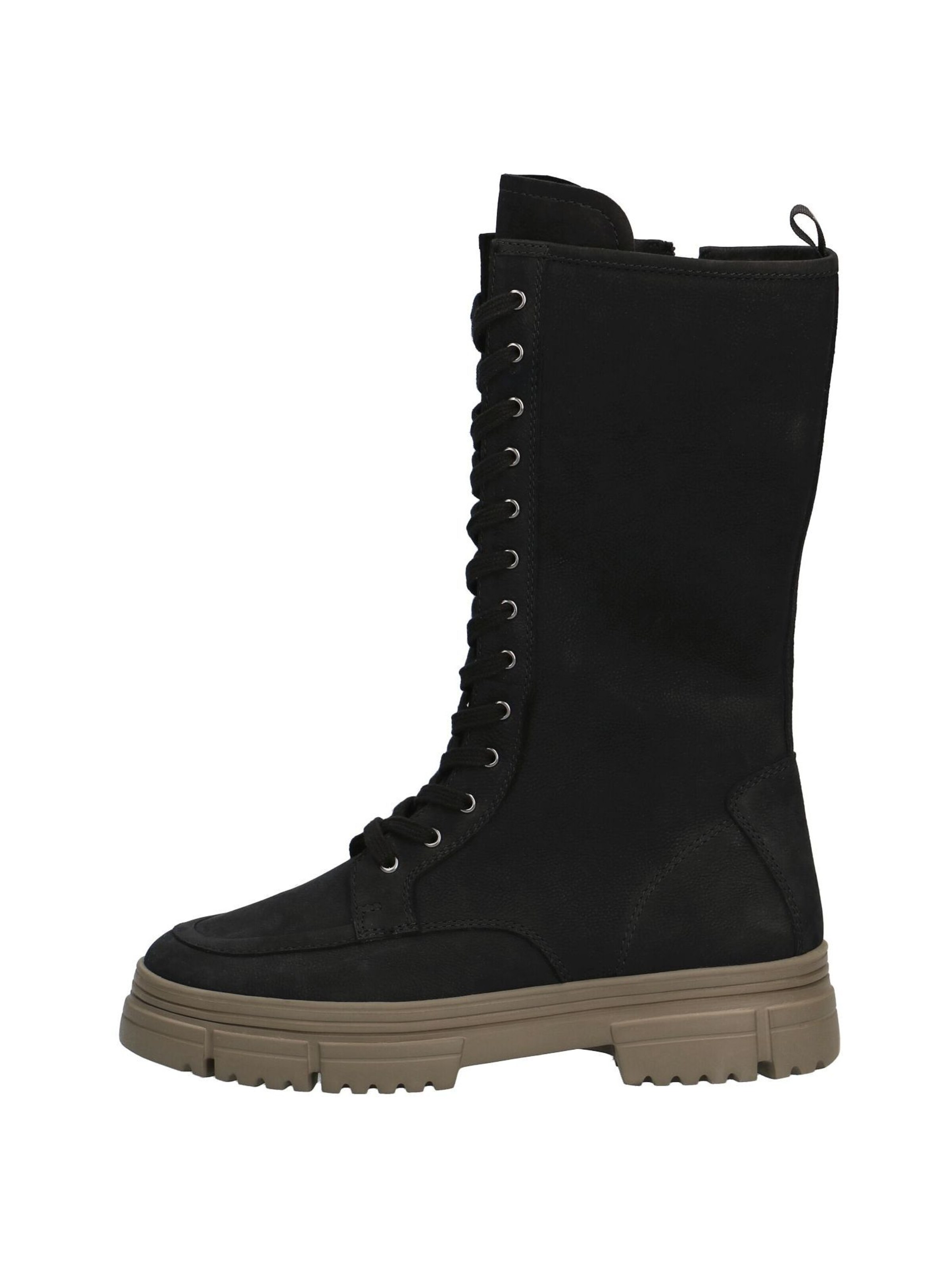 CAPRICE - Bota com atacadores em preto