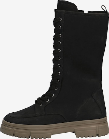 CAPRICE Lace-Up Boots in Black