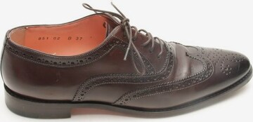 Santoni Flats & Loafers in 37 in Brown: front