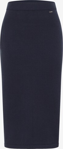 DreiMaster Klassik Skirt in Blue: front