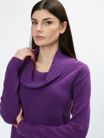 Influencer Sweater in Purple