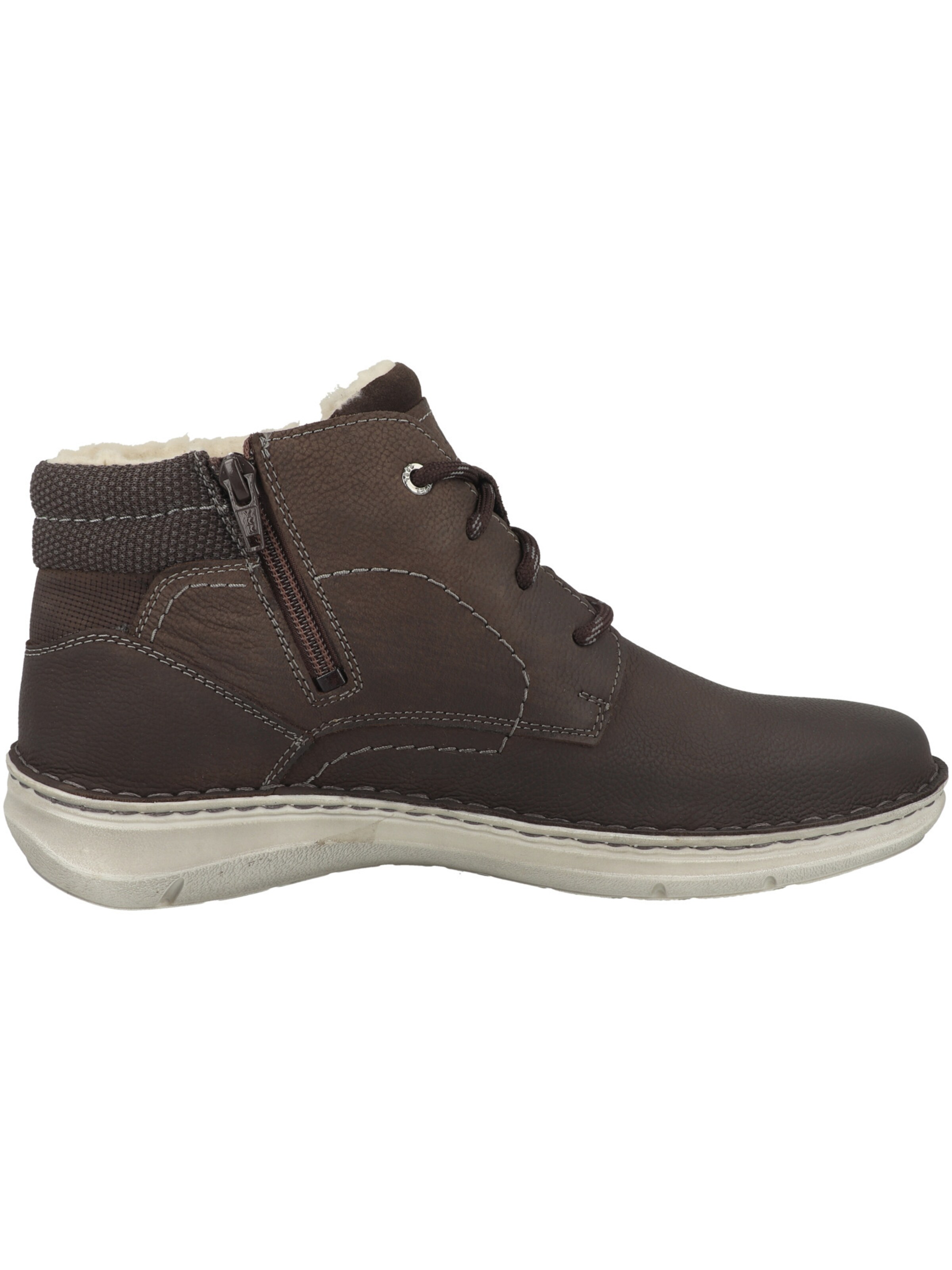 JOSEF SEIBEL Lace-Up Boots 'New Anvers 09' in Brown