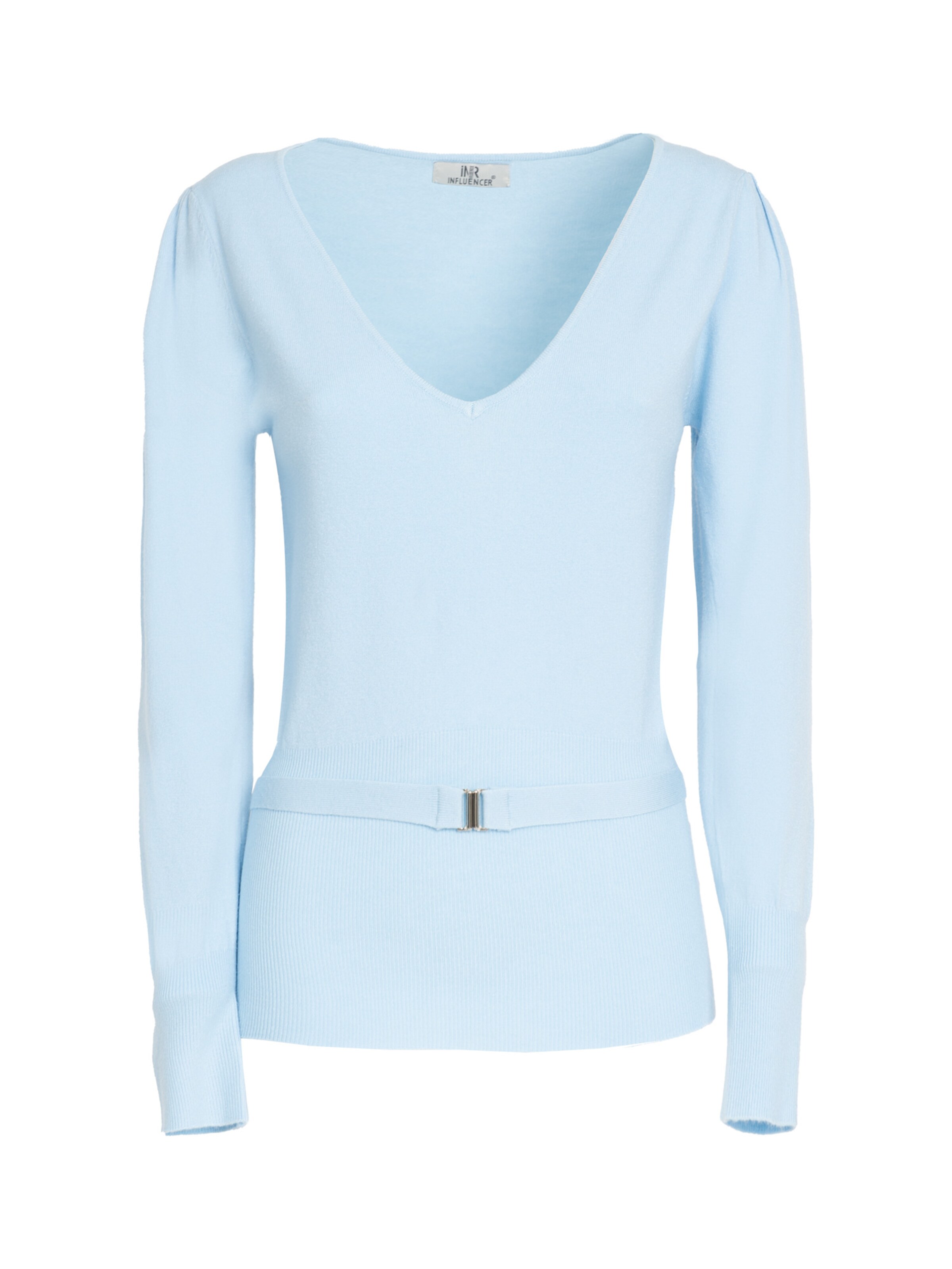 Influencer Sweater in Blue: front