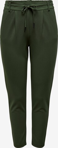 Effilé Pantalon à pince 'ONLPOPTRASH' Only Tall en vert : devant