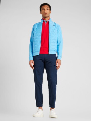 bugatti Tapered Cargobroek in Blauw