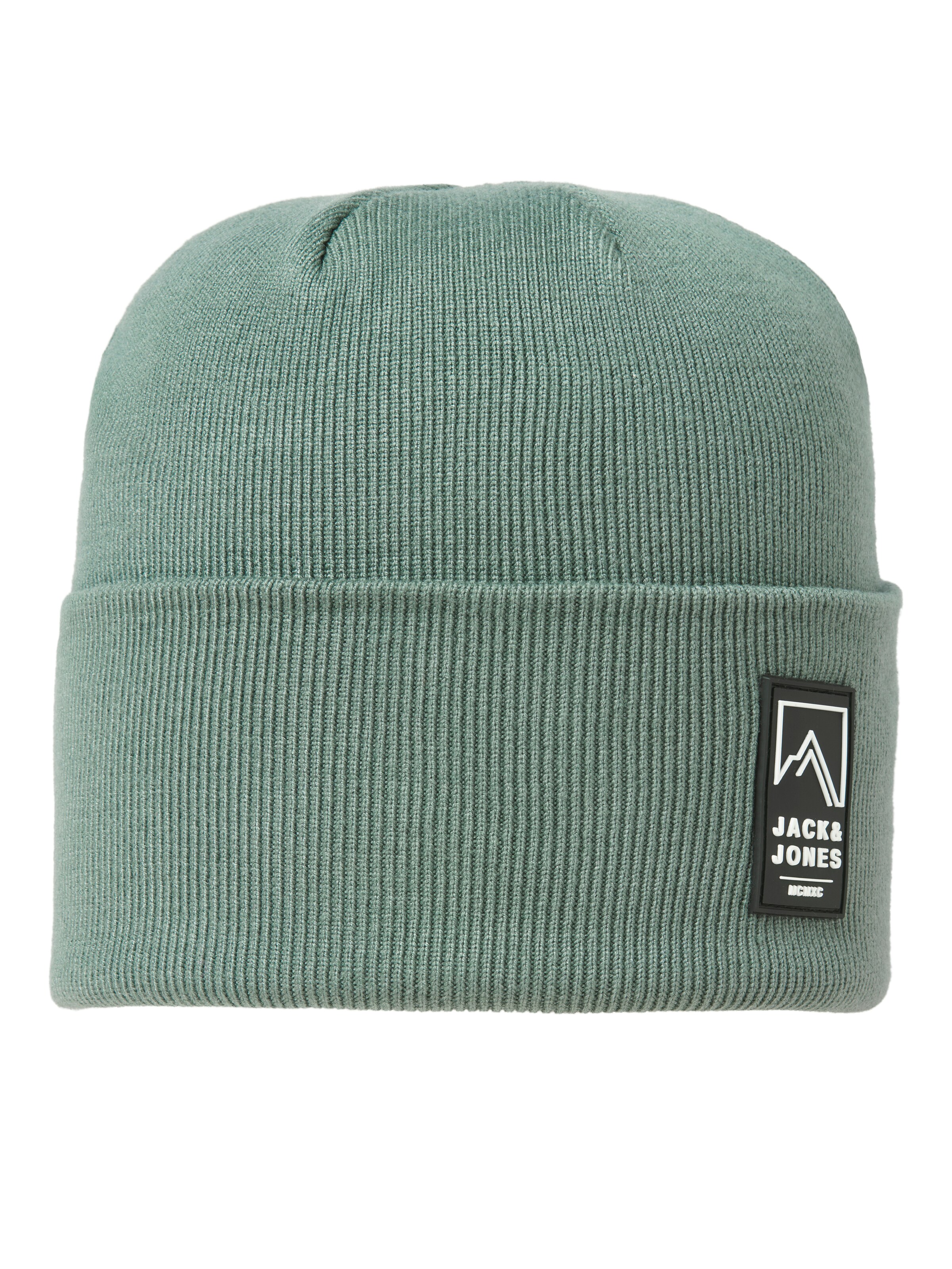JACK & JONES Beanie in Green: front