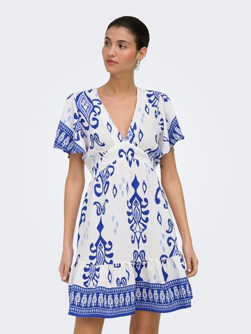 ONLY Sommerkjole 'ONLMorrison' i hvid: forside