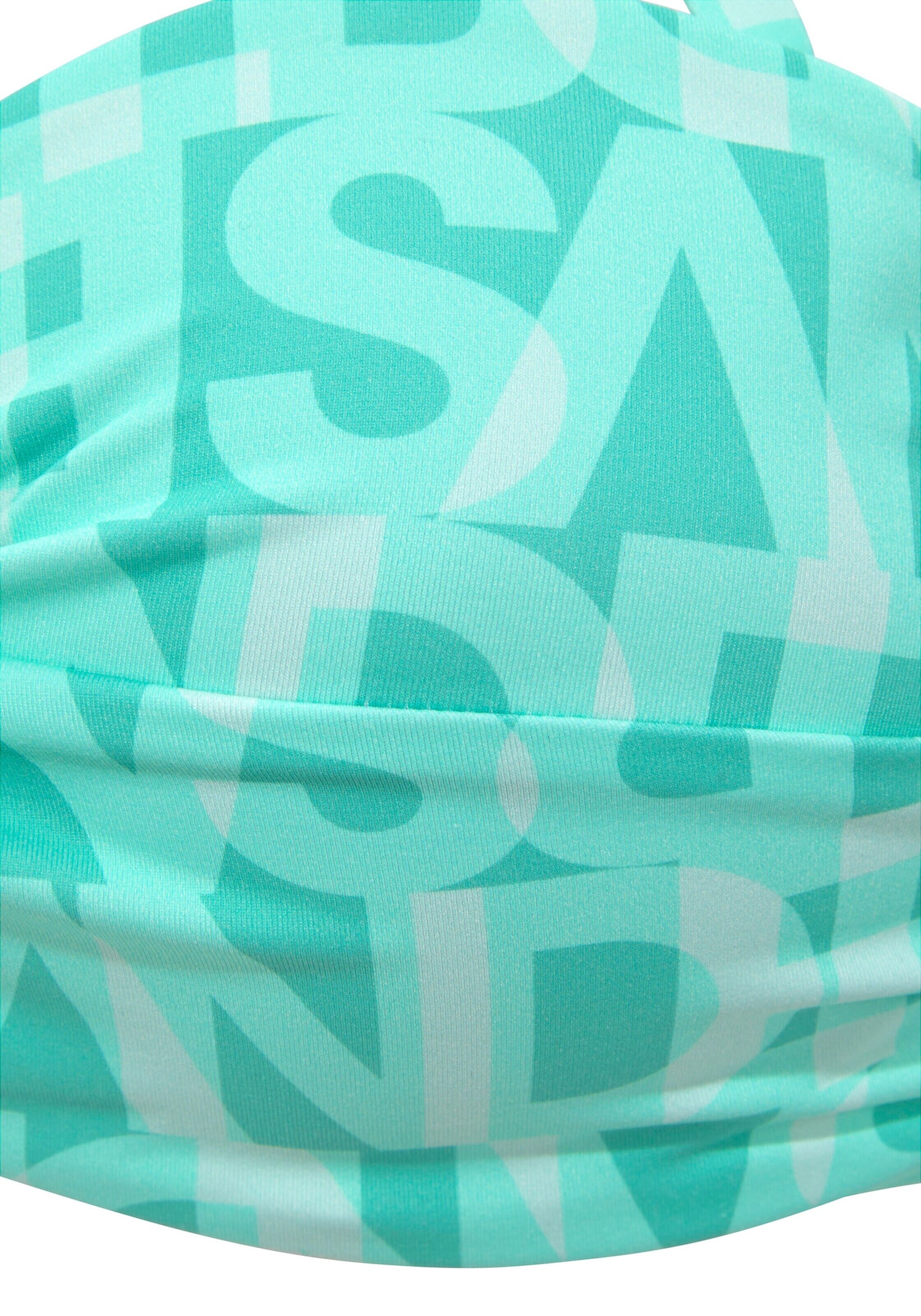 Elbsand Bandeau Bikini Top in Green