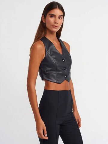 Dilvin Blouse 'Blusen' in Zwart: voorkant